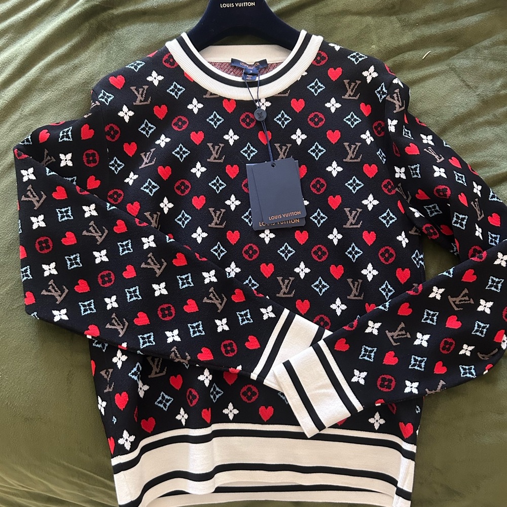 Louis Vuitton Game On Crew Neck Sweater